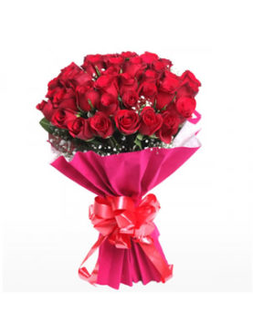 Bouquet of 3 Dozen Red Roses