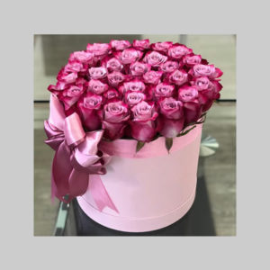 Lilac  Medium Hat Box