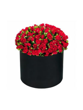 Red Carnation Hat Box