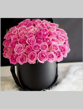 4 Dozen Pink Roses