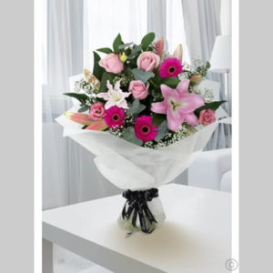 Pink Symphony Hand-tied