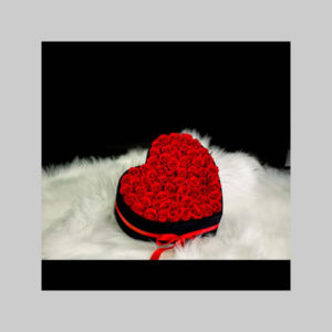 Forever Roses Heart Box