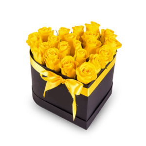 Yellow Mellow Heart Box