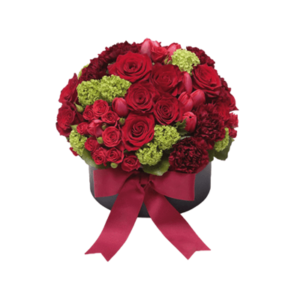 Green & Red Hat Box Arrangement