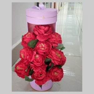 Artificial English Cabbage Rose
