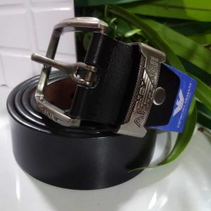 Armani leather belt - Brown/ Black