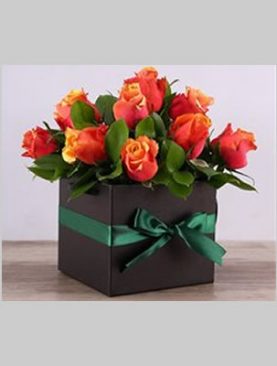 Cherry Brandy Roses Box