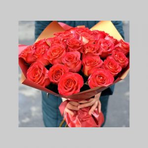 Radiant orange Rose Bouquet