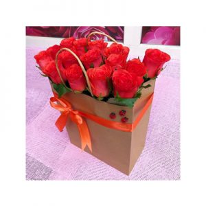 Enchanted Red Roses Bag