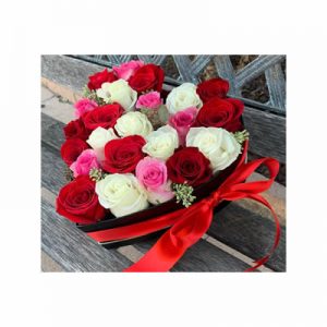 Bright Roses Heart