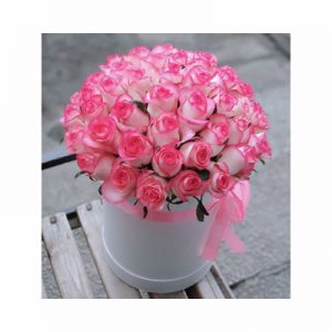 Boxed Pink Bouquet