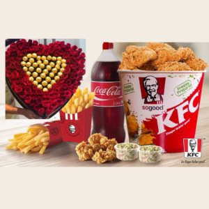 Flower-Kfc Colonel Bucket