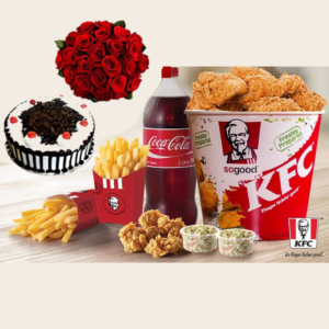 KFC-Cake Flower Combo