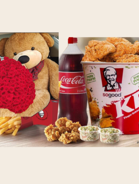 Memorable Teddy-KFC Hamper