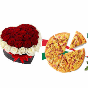Pizza Flower Combo