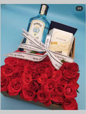 Bombay-Flower Hamper