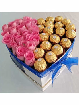 Half Ferrero-Half Flowers