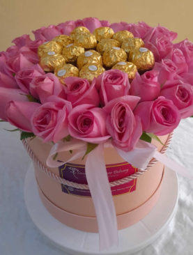 Choc & Flower Giftbox