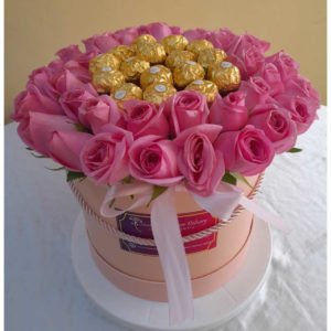 Choc & Flower Giftbox