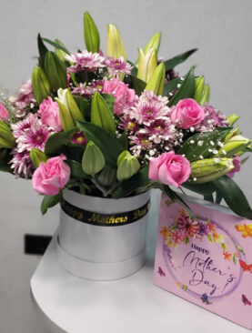 Elegant Lily & Rose Harmony for Mom