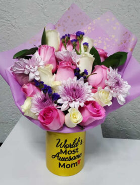 Mum Floral Mug