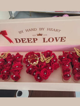 Deep Love Rose Box for Mom