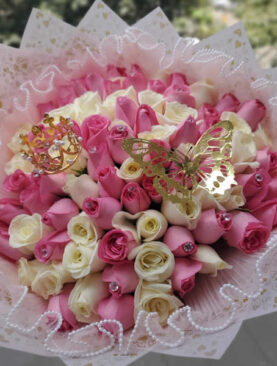 Queen's floral elegance